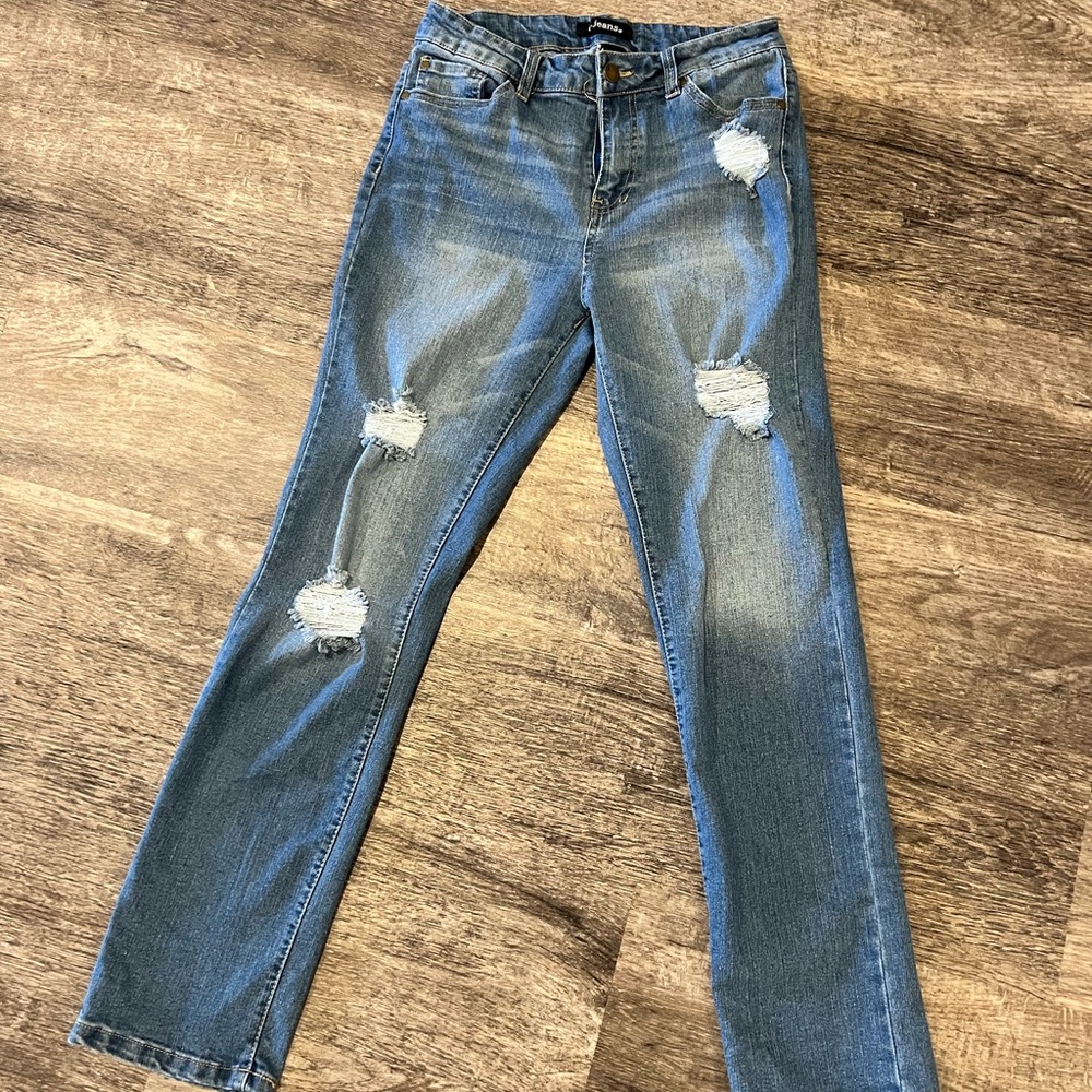 D jeans straight leg size 4